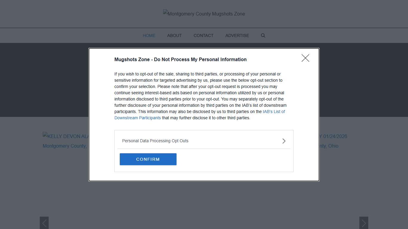 Montgomery County Mugshots Zone